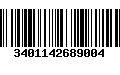 Código de Barras 3401142689004