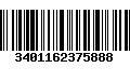 Código de Barras 3401162375888