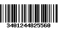 Código de Barras 3401244825560