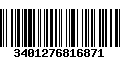 Código de Barras 3401276816871