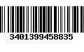 Código de Barras 3401399458835