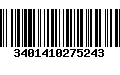 Código de Barras 3401410275243