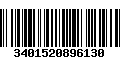 Código de Barras 3401520896130