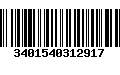 Código de Barras 3401540312917