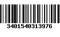 Código de Barras 3401540313976