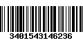 Código de Barras 3401543146236