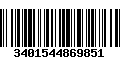 Código de Barras 3401544869851