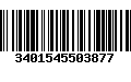 Código de Barras 3401545503877