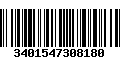 Código de Barras 3401547308180