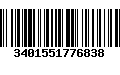 Código de Barras 3401551776838