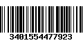 Código de Barras 3401554477923