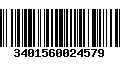 Código de Barras 3401560024579