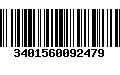 Código de Barras 3401560092479