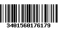 Código de Barras 3401560176179