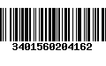 Código de Barras 3401560204162