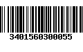 Código de Barras 3401560300055