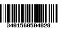 Código de Barras 3401560504828