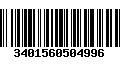 Código de Barras 3401560504996