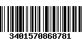 Código de Barras 3401570868781