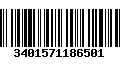 Código de Barras 3401571186501