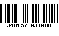 Código de Barras 3401571931088