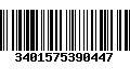 Código de Barras 3401575390447