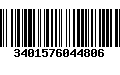 Código de Barras 3401576044806