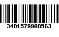 Código de Barras 3401579908563