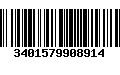 Código de Barras 3401579908914