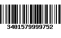 Código de Barras 3401579999752