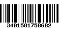 Código de Barras 3401581758682