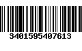 Código de Barras 3401595407613