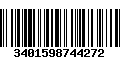 Código de Barras 3401598744272