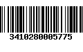 Código de Barras 3410280005775