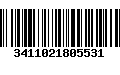 Código de Barras 3411021805531