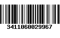 Código de Barras 3411060029967