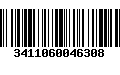 Código de Barras 3411060046308