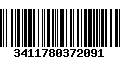 Código de Barras 3411780372091