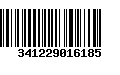 Código de Barras 341229016185