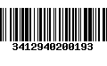 Código de Barras 3412940200193