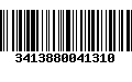 Código de Barras 3413880041310