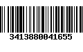 Código de Barras 3413880041655