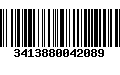 Código de Barras 3413880042089