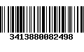 Código de Barras 3413880082498