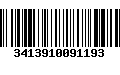 Código de Barras 3413910091193