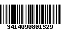 Código de Barras 3414090801329