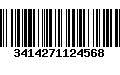 Código de Barras 3414271124568