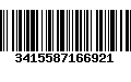 Código de Barras 3415587166921