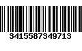 Código de Barras 3415587349713