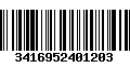 Código de Barras 3416952401203